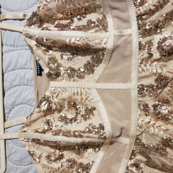 Torrid Gold sequin showstopper dress - Picture 3 of 5